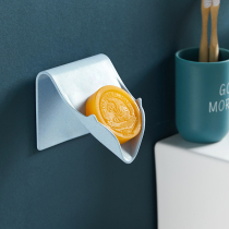 Soap box Soap punch-free wall hanging drain rack Toilet creative suction cup storage rack Home bathroom