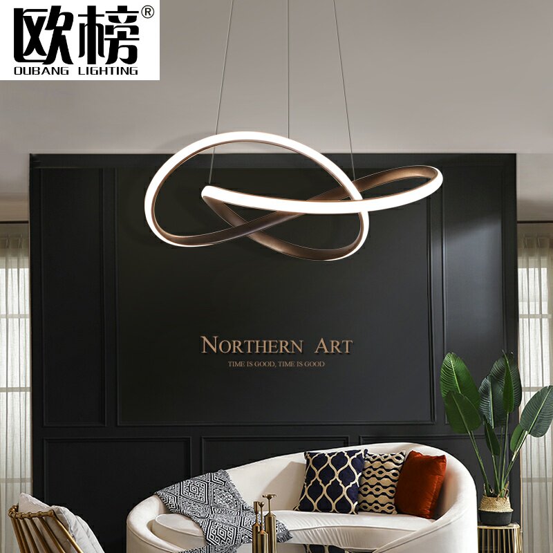 Art Chandelia Creative Personality Nordic Dining Room Chandelia Bar Hall Modern Minima Living-room Bedroom Home Luminaire