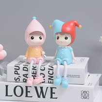 Hanging dolls Nordic living room home creative cute cute ornaments girl room decorations small gift furnishings
