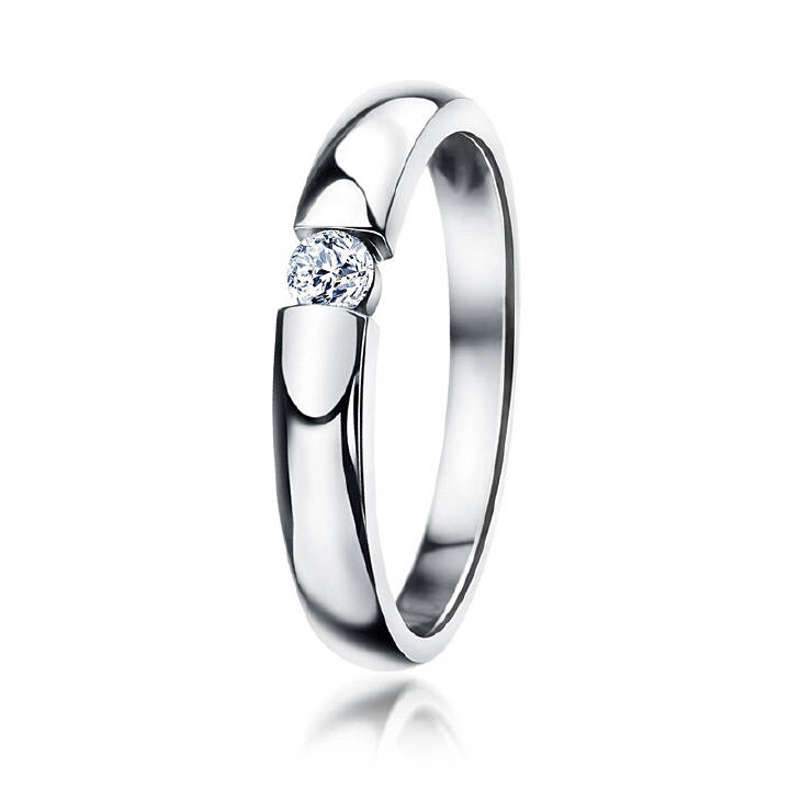 Fu Daisheng White 18K Gold Men's Courting Wedding Men Diamond Ring Custom Atmosphere Men's Ring Diamond Ring