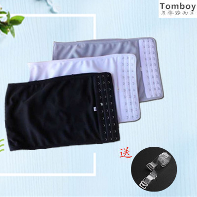 les1980 handsome t bunch chest les tlett short size large size female bandages no bandages students obliteratshirt body-breasted vest underwear