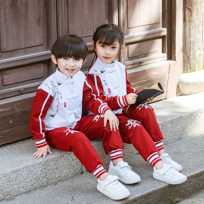 Kindergarten Garden Costume Children Performances Performance Hanfu Elementary School Children's Tang Costume Class Clothes Chinese Wind School Uniform Dance Suit Customized