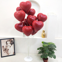 Balloon table floating Road Guide column bracket scene layout wedding room decoration party layout Balloon Tree festival layout