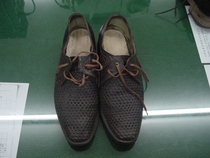 No. 42 brown leather shoes