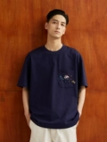 NGOARMY (Norybrand) 23ss Pocket Pocket Splash Emlkvidery Design Simple Casual Corty Rideve Cityboy