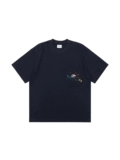 NGOARMY (Norybrand) 23ss Pocket Pocket Splash Emlkvidery Design Simple Casual Corty Rideve Cityboy