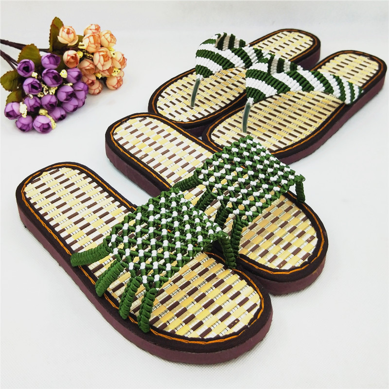 Summer Men's and Women's Home Flat Sandals Flip-Flops Hand-Woven Handmade Sandals DIY Material Kit