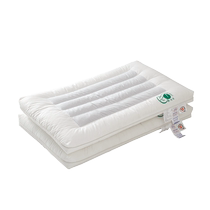 Low pillow cervical vertebra protection special buckwheat pillow core for sleeping ultra-thin low whole head hard pillow non-collapse childrens neck pillow