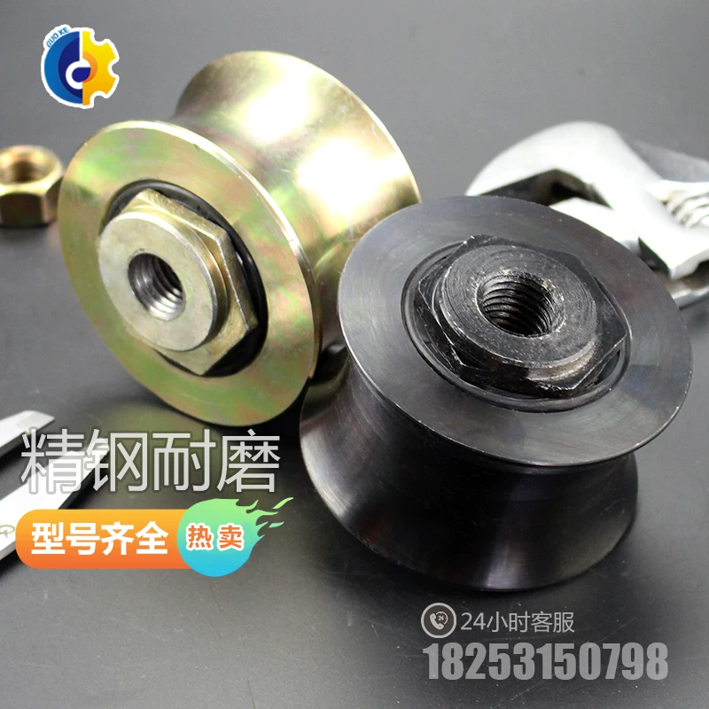 Elevator roller construction lift in the wire roller climbing wheel 88*49*m16 construction elevator accessories