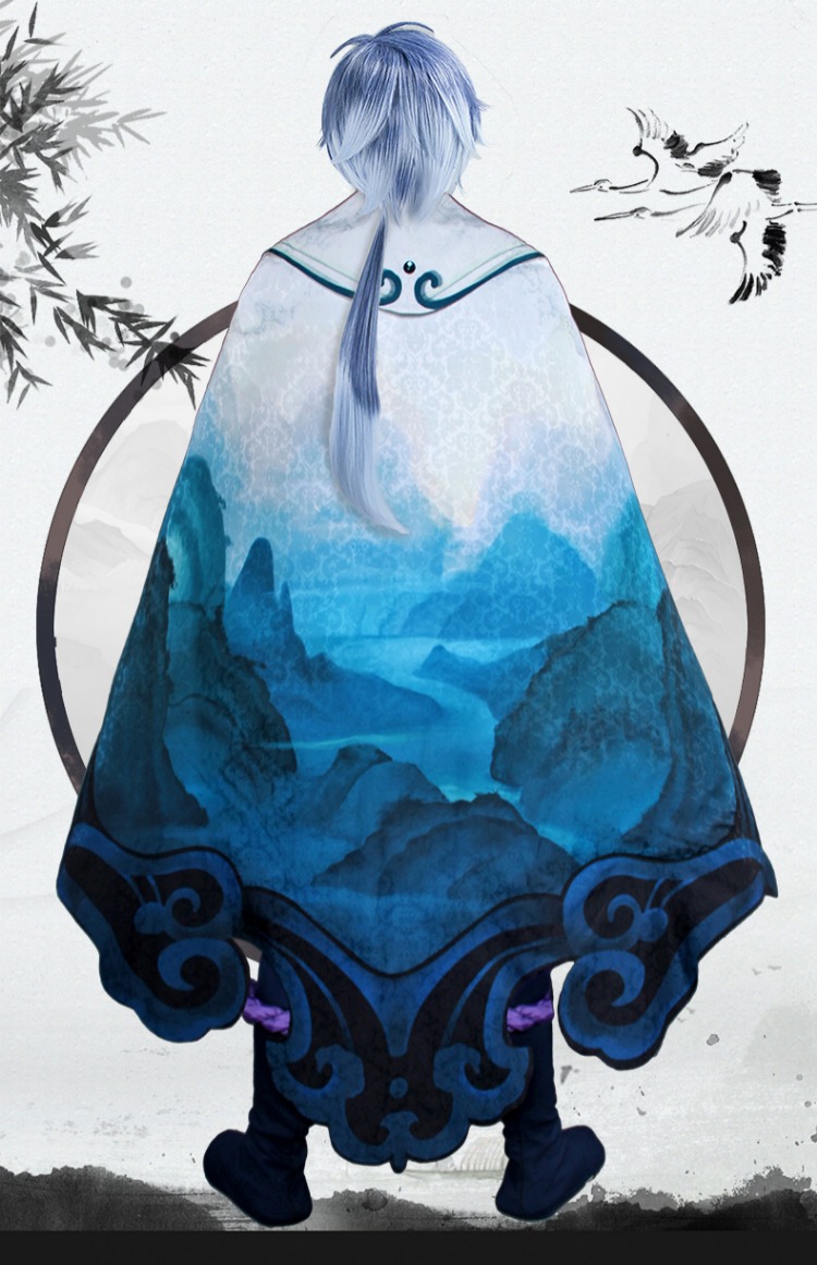 Spot Uwowo giải trí tổ vua vinh quang cosplay trang phục nam trang phục cổ điển phong cách sao chổi 弈 COS quần áo cosplay kimono