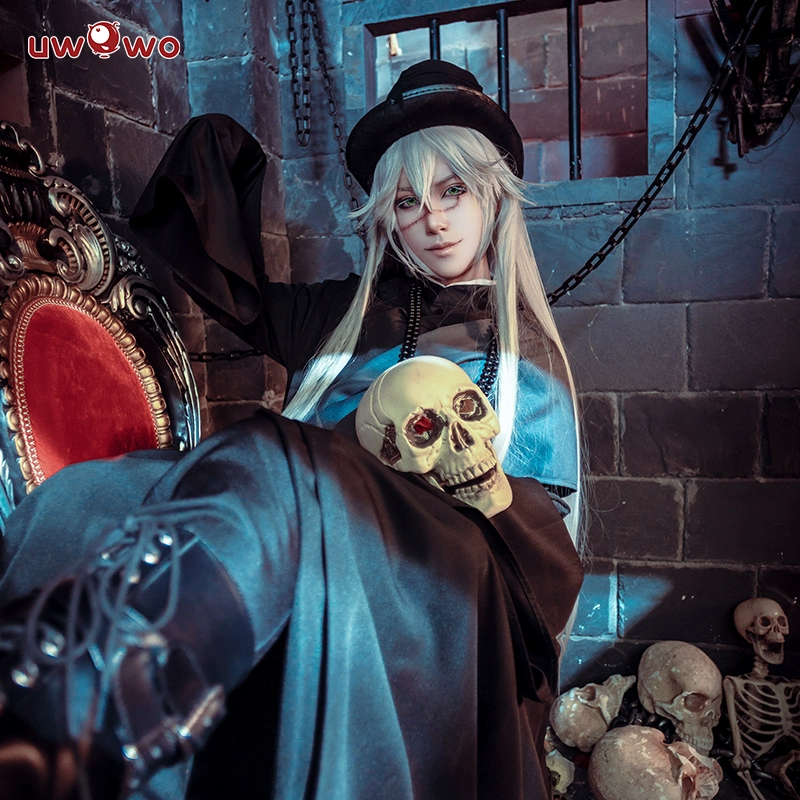 Spot Uwowo Youwowo Black Deacon Circus bài viết Shire Grim Reaper 384 dụng cụ chôn cất nhà dụng cụ cosplay - Cosplay