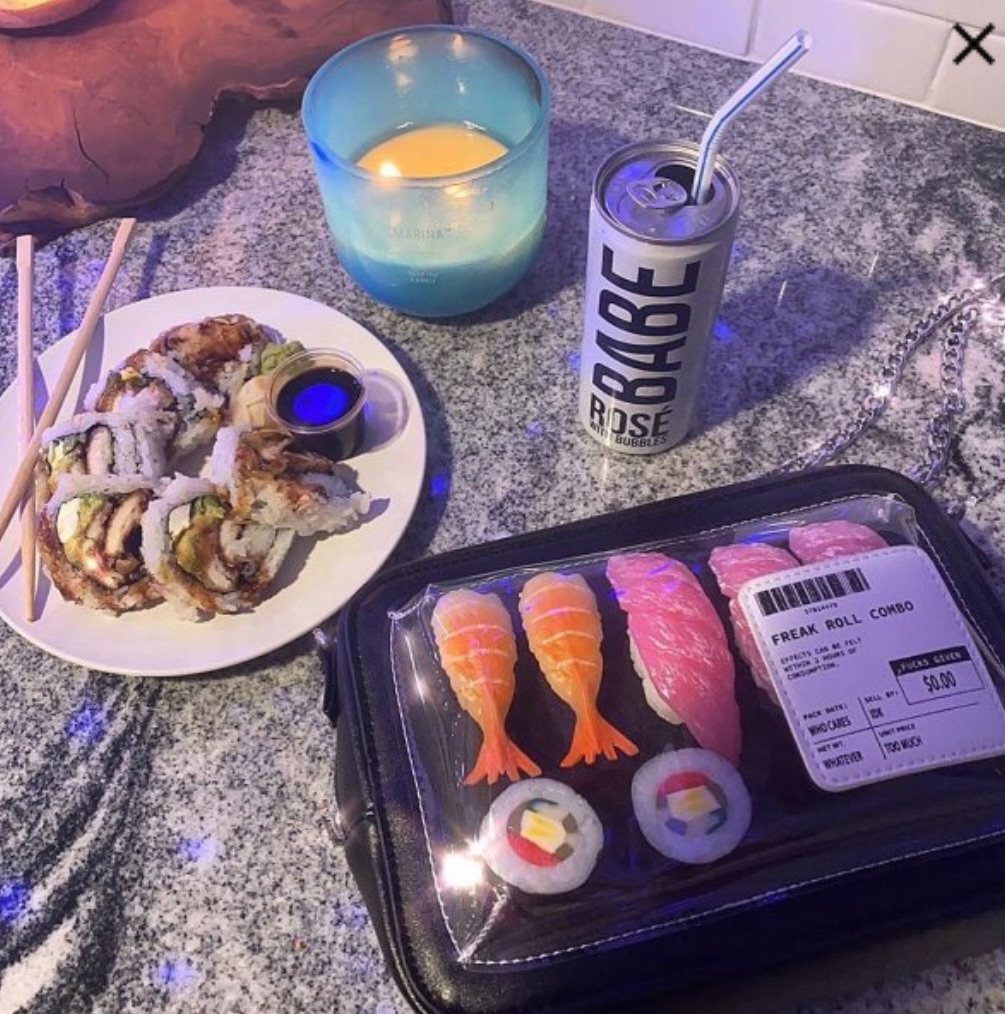 (Domestic spot) current mood sushi shoulder bag