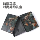 Septwolves, мужской шерстяной зимний удерживающий тепло шарф, цветная трикотажная высококлассная подарочная коробка, с защитой шеи