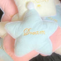 little prince star moon heart square pillow