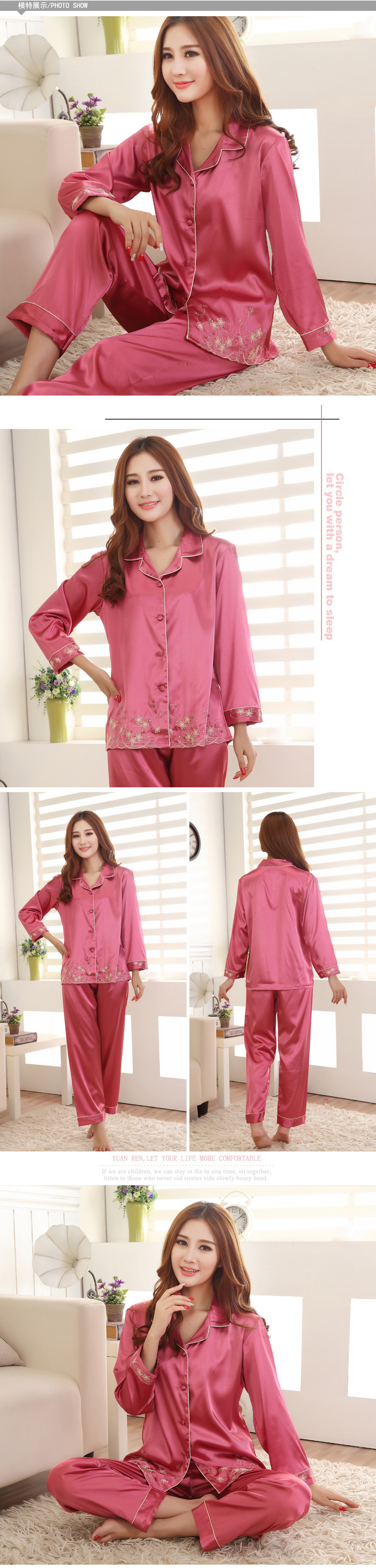 Pyjama pour femme OTHER   à manches longues - Ref 2998210 Image 8