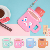 Card-loaded traffic bus card set School card with lanyard Student creative subway card Korean campus cute meal card