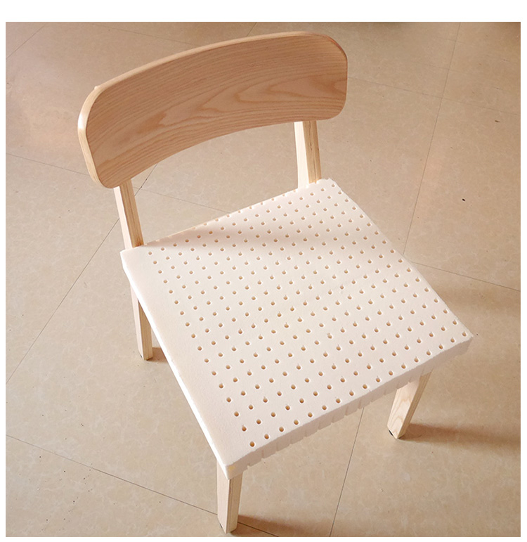Latex Đệm Văn Phòng Ghế Ăn đệm Sofa Đệm Mông Ass Seat Pad Dày Sinh Viên Mùa Hè Phân Mat Đệm nệm ngồi ghế gỗ