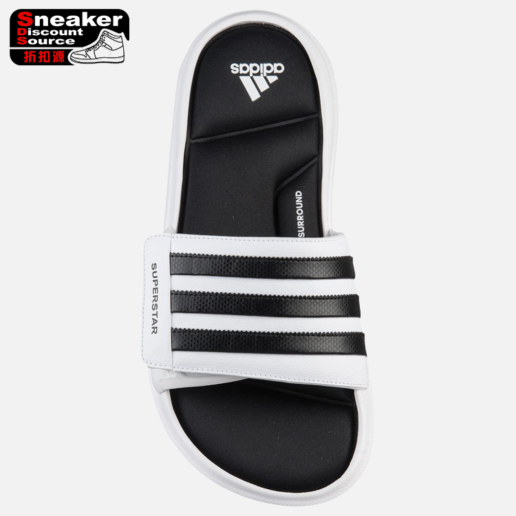 『SDS』 ADIDAS SUPERSTAR 5G thể thao dép bông nhớ AC8702 AC8325 giày vento