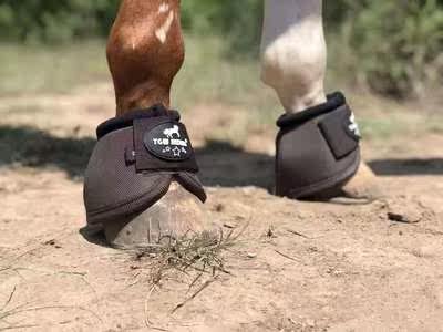 Export A-level 2520D waterproof breathable fabric horse hoof guard nine colors horse hoof guard horse guard