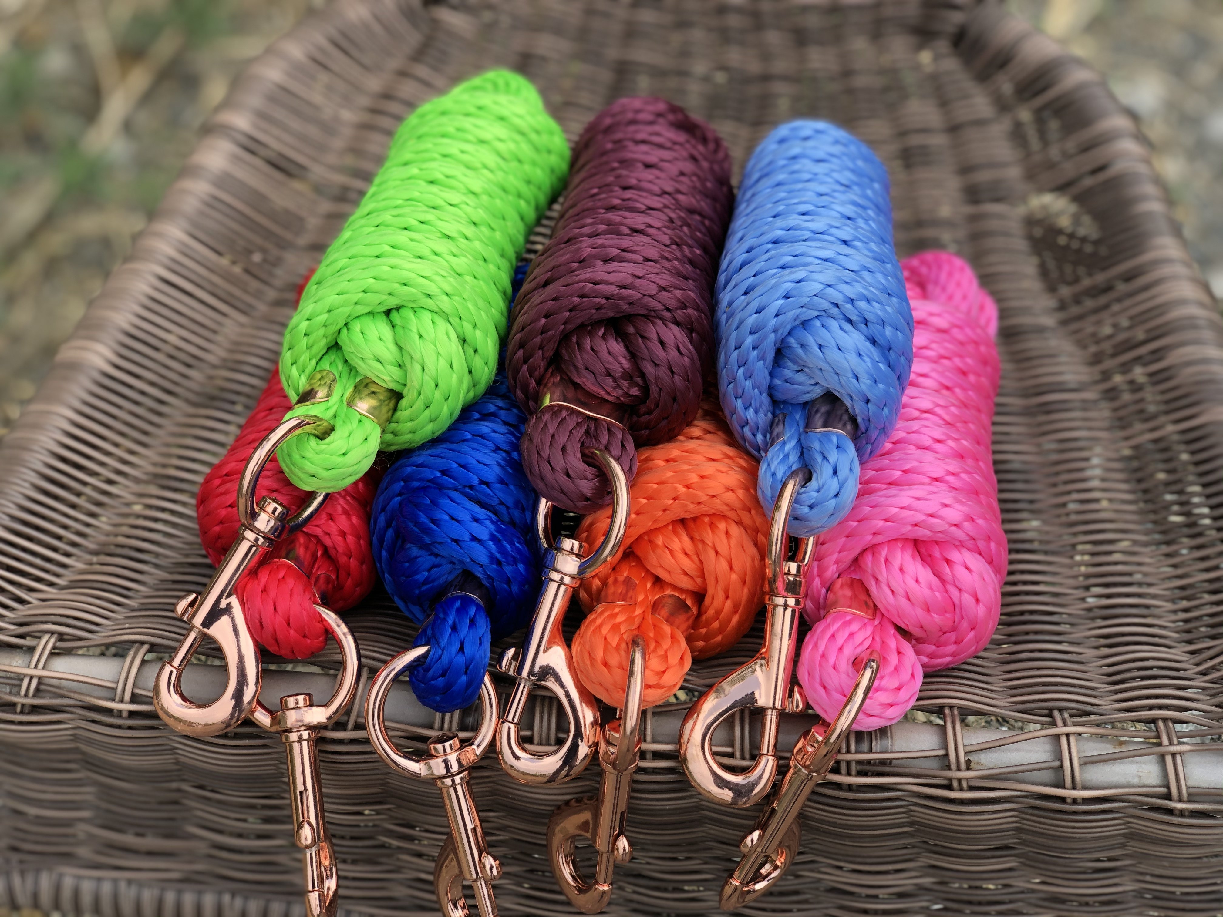 Durable and beautiful horse rope traction rope harness horse harness stable supplies horse reins exported to Europe 5A level