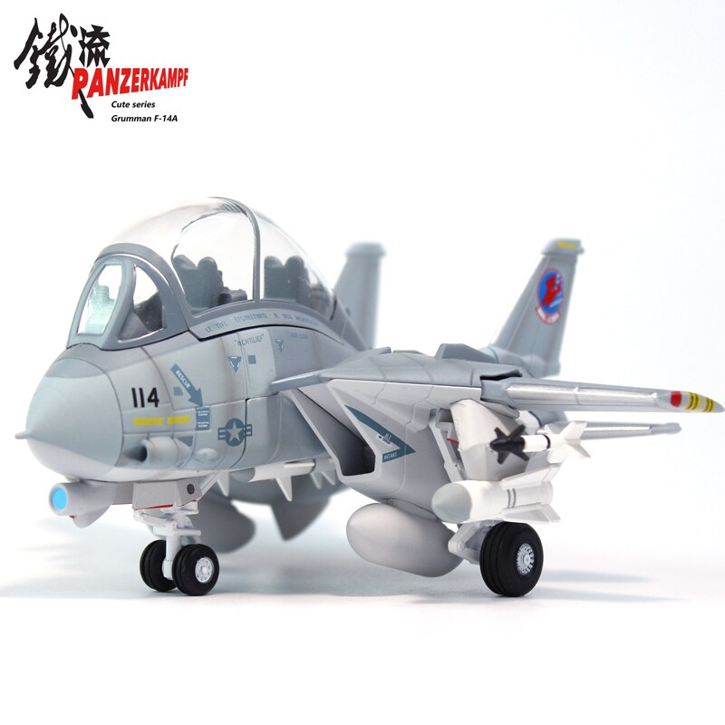 Tieliu 70105Pb F14 Fighter Jet F-14A Top Gun Top Gun Jr. Q Version Alloy Model Tieliu 70105Pb F14 Fighter Jet F-14A Top Gun Top Gun Jr. Q Version Alloy Model