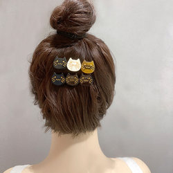 ຄລິບຕັດຜົມໜ້າຜາກ ຜູ້ຍິງໜ້າຮັກ ຄລິບແຕກຫັກ ຜົມຂ້າງ clip ປັກຜົມເກົາຫຼີ duckbill clip one-word clip hair accessory
