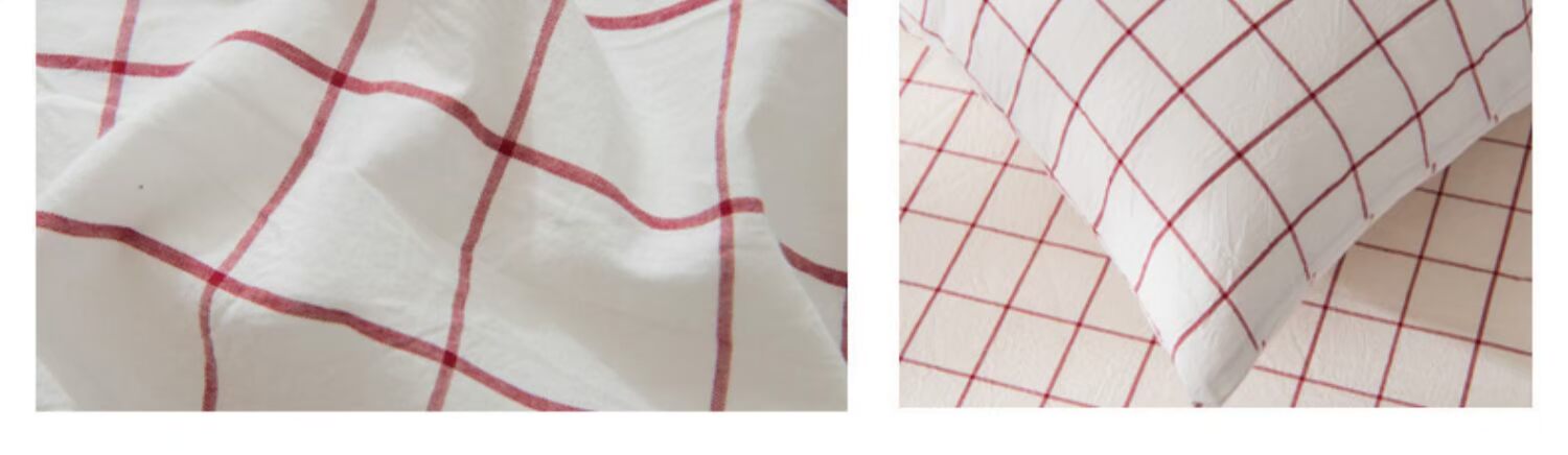 Nhung Bắc cực cotton Nhật Bản màu đơn giản dệt bông giặt sọc hồng vỏ gối bông 48x74 cặp - Gối trường hợp gối chống trào ngược cho bé