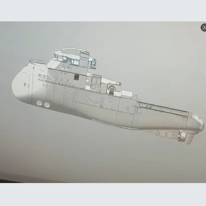 Alp Offshore Engineering Vessel Big Head B Ship Model Kit Tug Boat Handmade Model Ship Materials Remote Control Model Work Boat Alp Offshore Engineering Vessel Big Head B Ship Model Kit Tug Boat Handmade Model Ship Materials Remote Control Model Work Boat