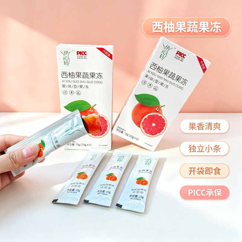 Yixing Qingxi Fruit and Vegetable Jelly, Fruit-Flavored Jelly, a Popular Item on Douyin