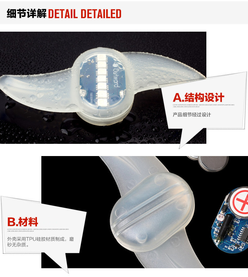 Eclairage pour vélo DUUTI - Hot Wheels Lumières - Ref 2398547 Image 7