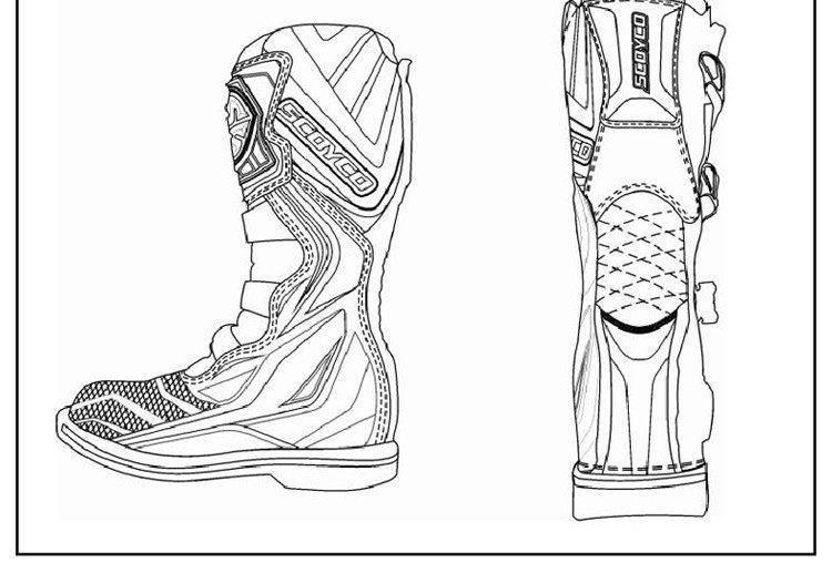 Boots moto MBM882 - Ref 1391664 Image 5