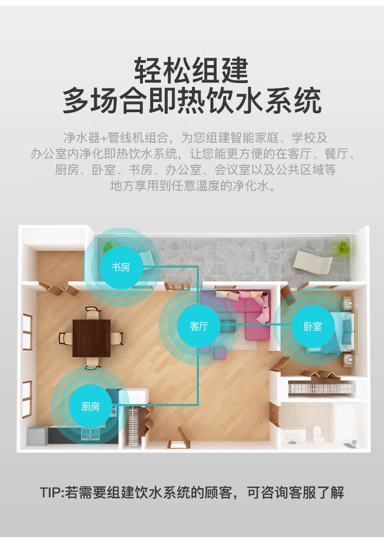 cây nước nóng lạnh kangaroo kg32n Le Kaibao máy nước nóng lạnh treo tường máy gia đình mini không có tốc độ mật nóng ngay lập tức nước nóng máy uống thẳng - Nước quả máy lọc nước chungho