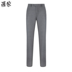 Luomen nam slim suit phù hợp với kinh doanh thời trang áo len len màu xám váy cưới hai khóa quần tây Suit phù hợp