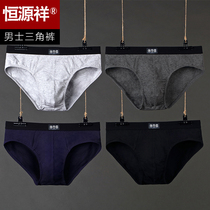 Hengyuanxiang mens underwear breifs pure cotton youth tide summer bottoms boys shorts head modal underpants