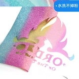 乐喜 Бренд радуга золотой лук -лук -чертел градиент флеш