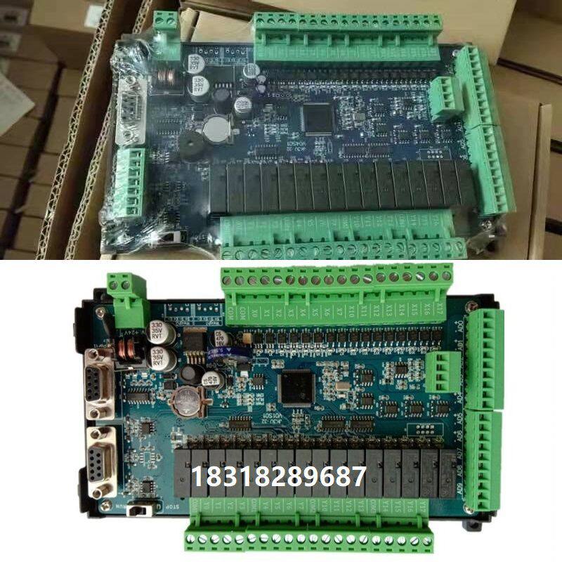 Zhongda excellent control board PLC Sanlingling FX JK3U-32MR-10AD-2DA with 8-axis temperature analog MRT