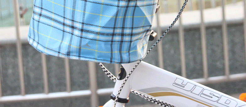 Panier pour vélo en toile - Ref 2257459 Image 8