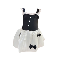 Childrens swimsuit girl one-piece princess dress cute girl baby girl infant 2 years old 3 years old baby swimsuit