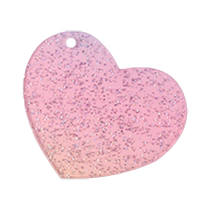 Cute glitter small disc plus chain full set of materials hand account stickers acrylic guka sticker diy guka
