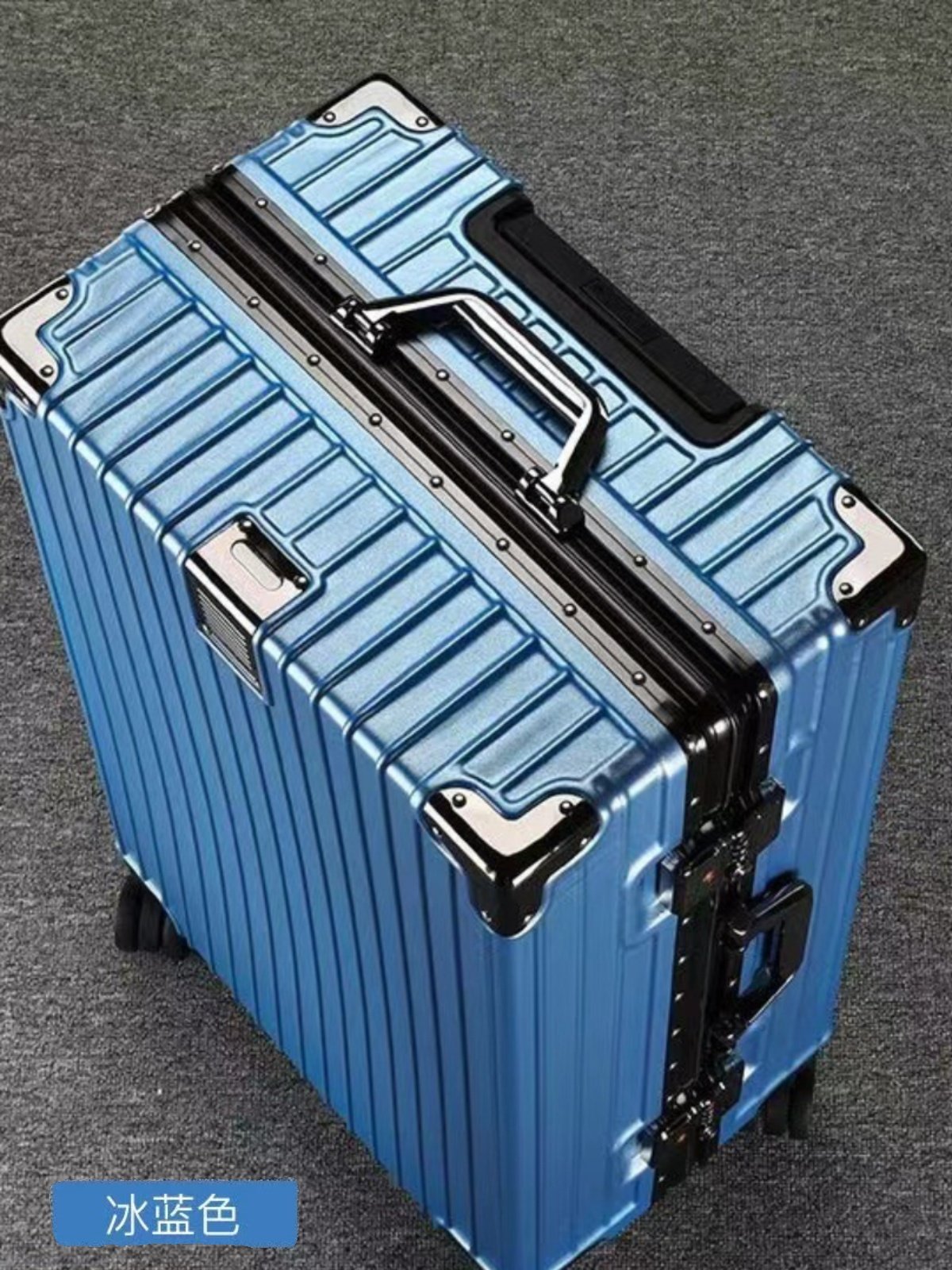 Luggage 2023 New Model Trolley Case with Universal Wheels 28inch Aluminum Frame Unisex Student Carry-On Suitcase Large Capacity Travel Case