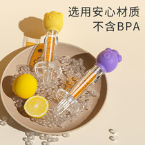 Medicine feeding artifact baby anti-choking baby medicine feeder dropper straw drinking water toddler feeding water newborn children taking medicine