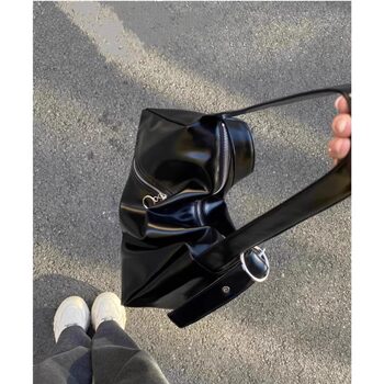 Original Hot Girl Bag Women's 2025 New Soft Leather Tote Bag Trendy Fashion Crossbody Shoulder Casual Large Capacity Bag