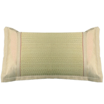 Summer rush mat pillowcases a pair of childrens straw mat pillowcases pillow pieces student dormitory single pillowcases