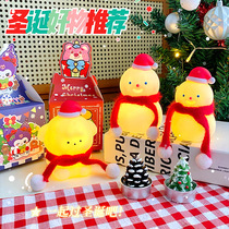 New Christmas Snowman Night Light Christmas Atmosphere Light Creative Mini Desktop Ornaments Gifts for Boys and Girls