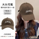 帽子女鸭舌帽2025新款冬季大头围显脸小遮阳防晒帽潮牌春秋棒球帽