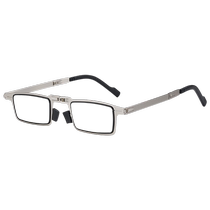 Folding reading glasses that can be attached to the mobile phone case portable high-definition anti-blue light reading glasses mens reading glasses for the elderly