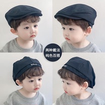 Baby hat spring and summer Korean version fashion trendy boy bud peaked cap girls beret children wear forward hat backwards