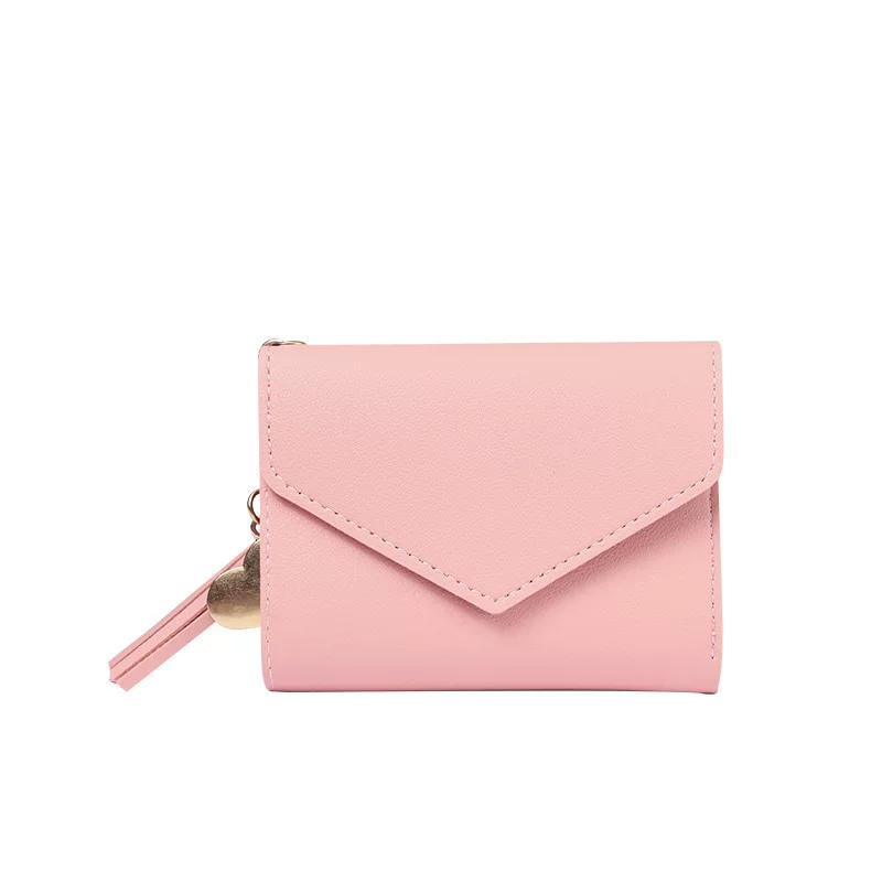 Short wallet, capacious universal card holder, for secondary school