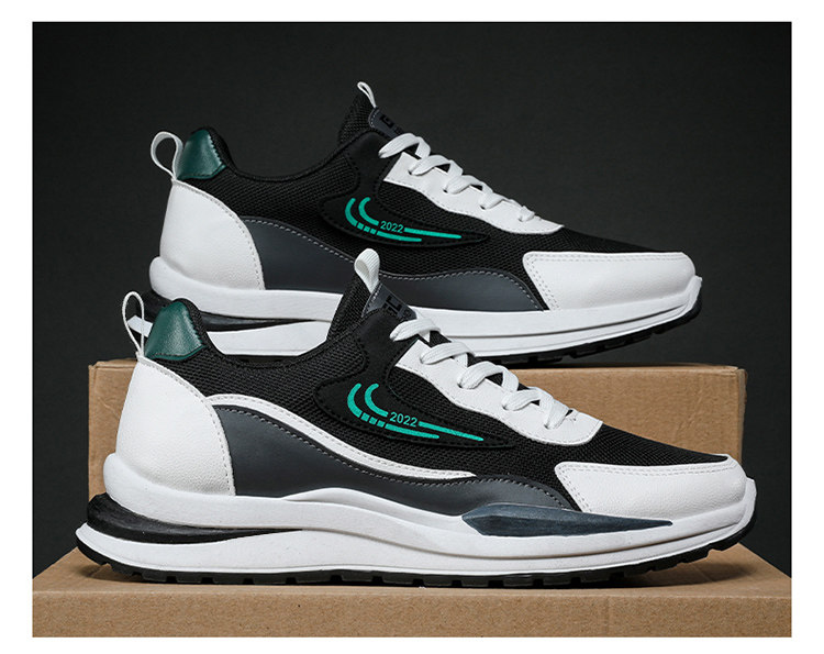Папа обувь jifanpaul纪梵保罗2025新款老爹运动鞋 增高透气皮面设计
