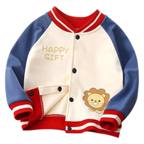 Baby boys spring and autumn clothing fashionable childrens clothing new style handsome infant and young children girls jackets baseball uniforms trendy